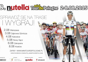 nutella mini tour de pologne 2015 plakat 300x211